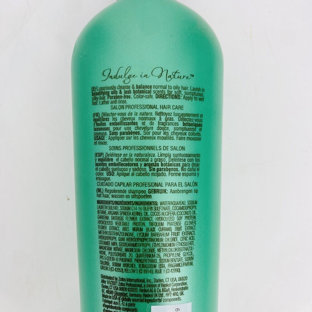 2 Pack Bain De Terre Green Meadow Balancing Shampoo 13.5 Fl Ounces - Picture 5 of 7